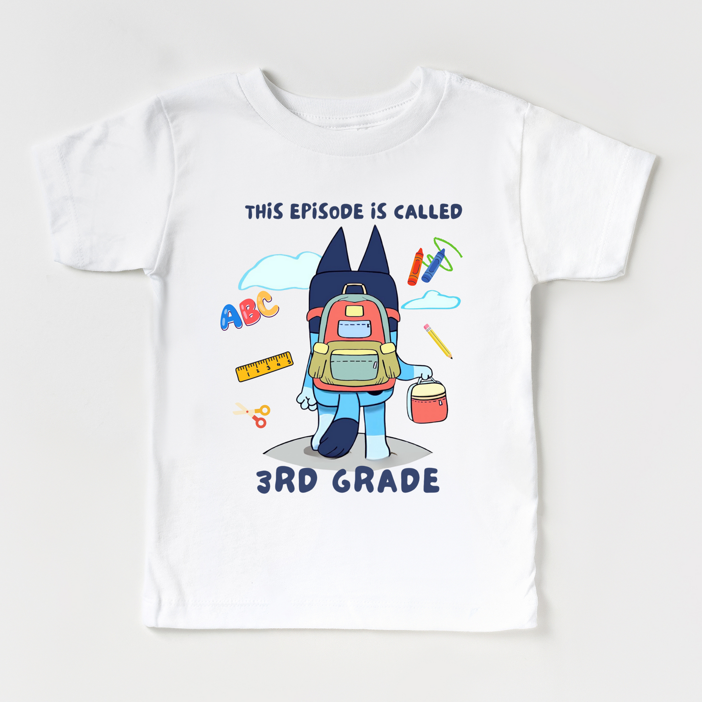 Back to school Bluey Shirt