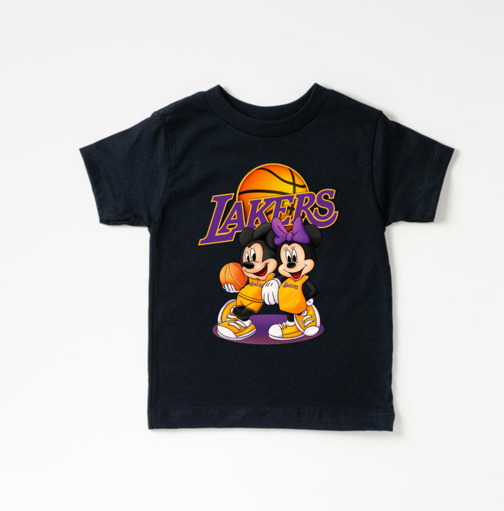 Child Lakers Basketball Shirt