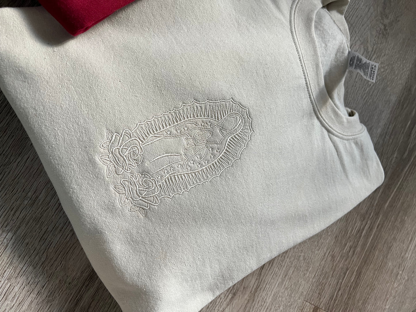 Adult Virgencita Embroidered Sweater