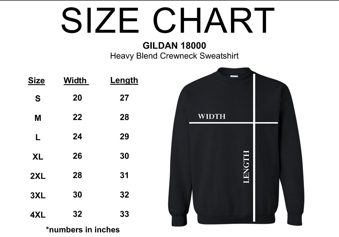Im Just A Girl Embroidered Crewneck Sweater