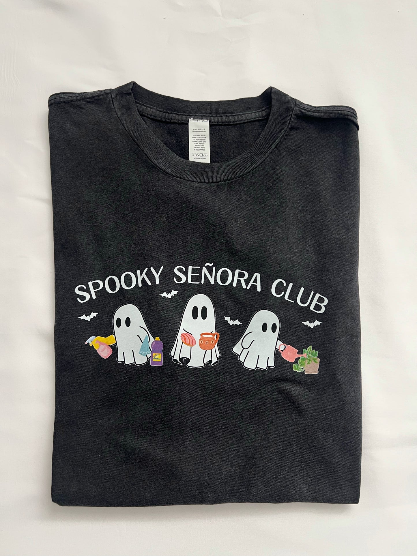 Vintage Black Spooky Señora shirt