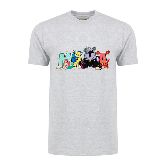 Adult Ariel under the sea shirt