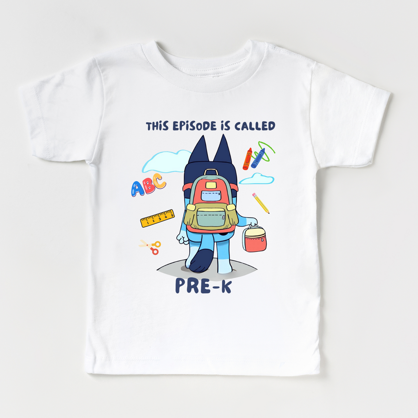 Back to school Bluey Shirt