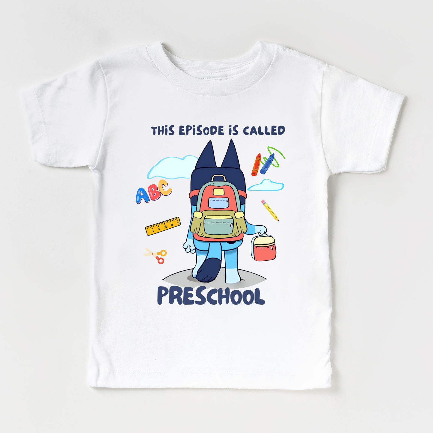 Back to school Bluey Shirt