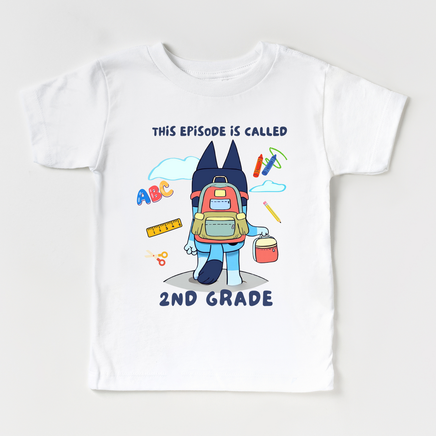 Back to school Bluey Shirt