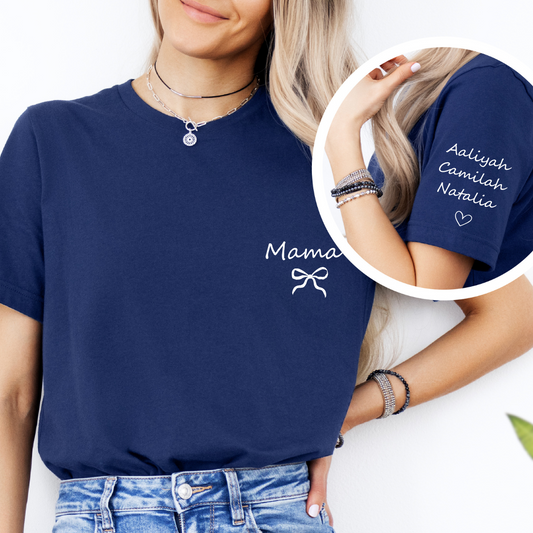 Personalized Mama Shirts