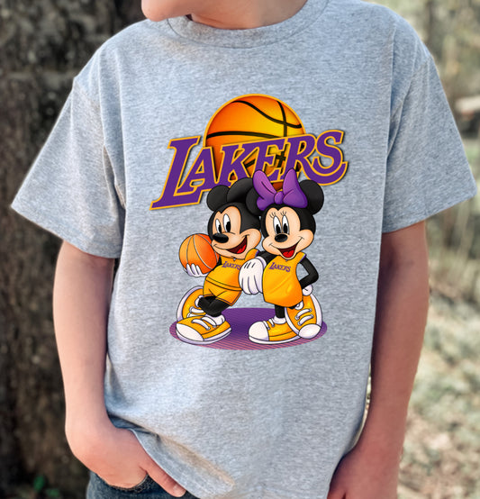 Child Lakers Basketball Shirt