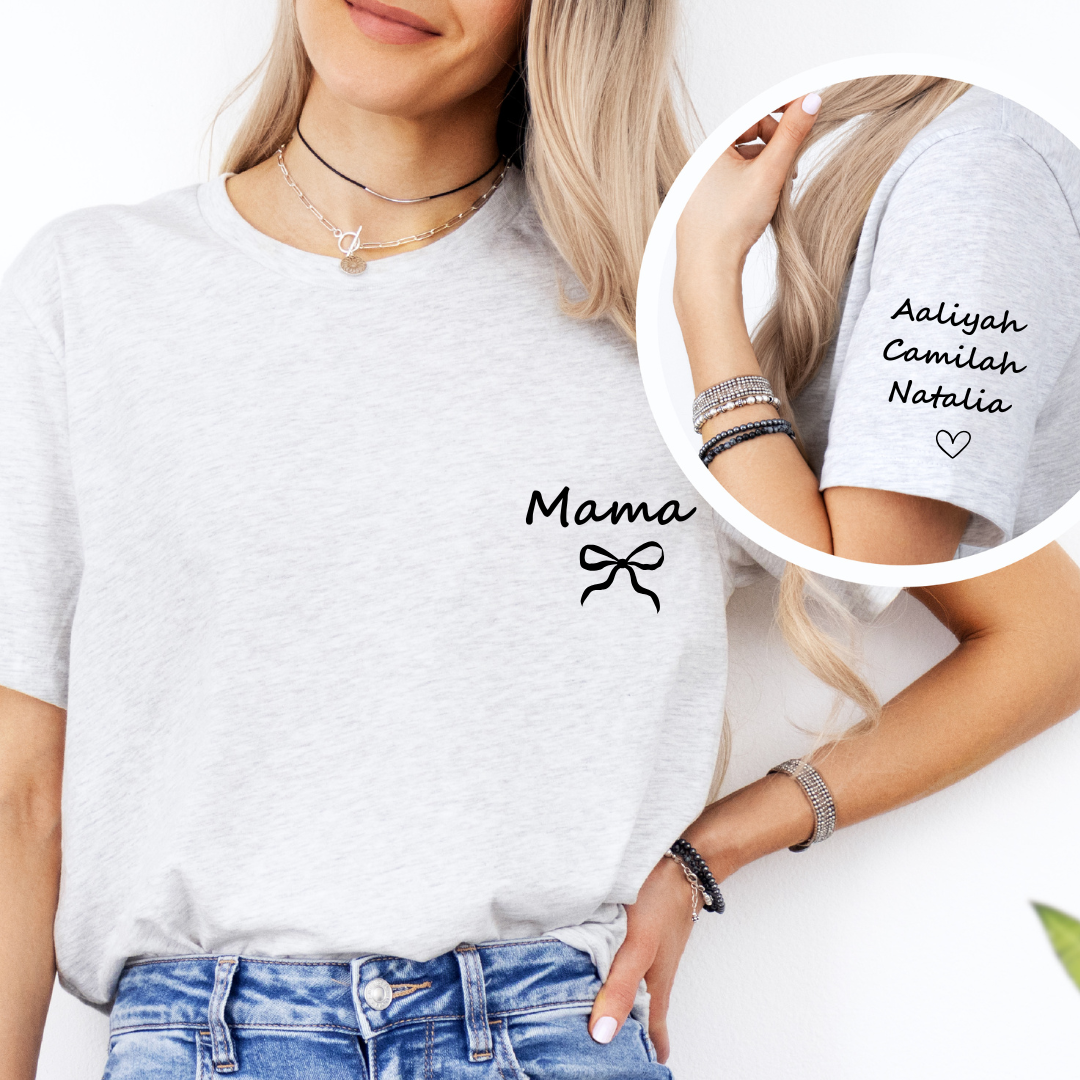 Personalized Mama Shirts
