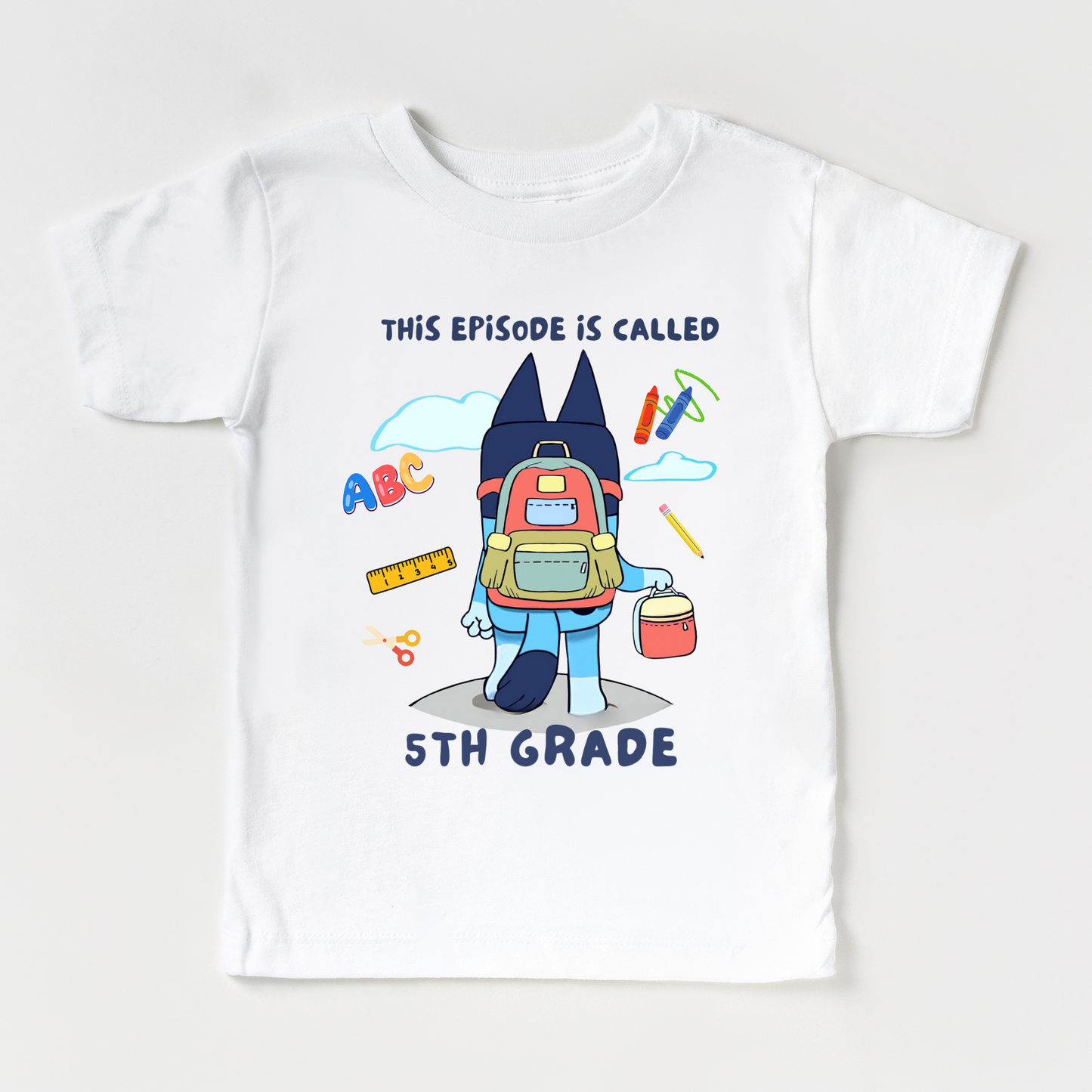 Back to school Bluey Shirt
