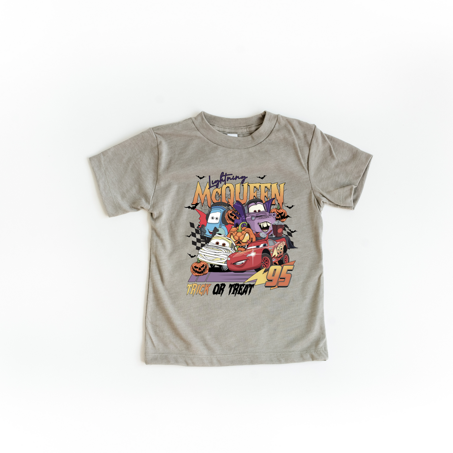 Spooky Lightning Mcqueen Kids Shirt