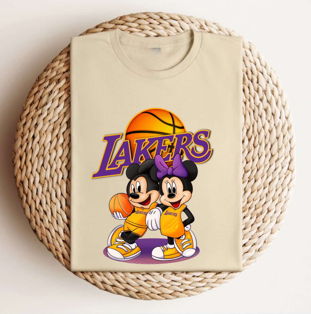 Adult Lakers Basketball Shirt