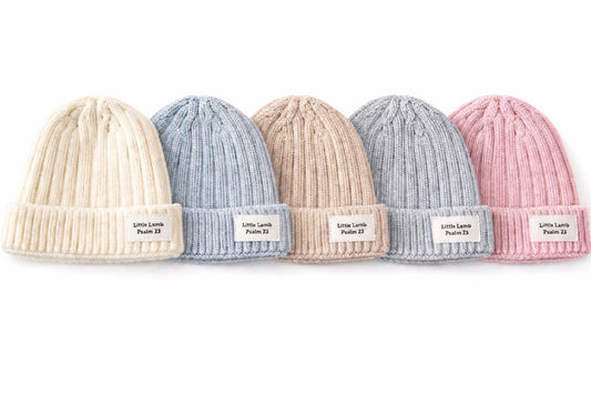 Little Lamb Newborn Beanies