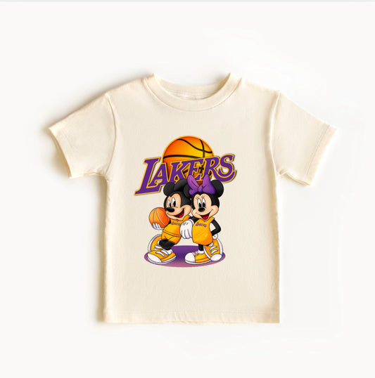 Child Lakers Basketball Shirt