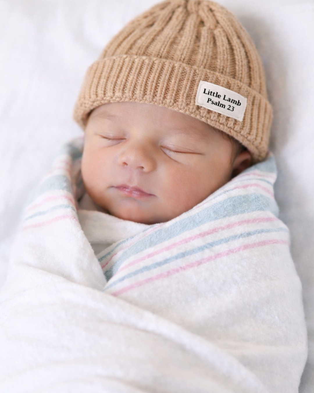 Little Lamb Newborn Beanies