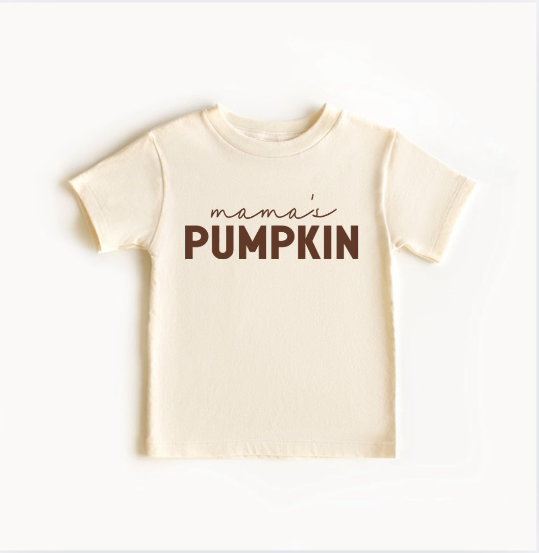 Mamas Pumpkin kids graphic shirts