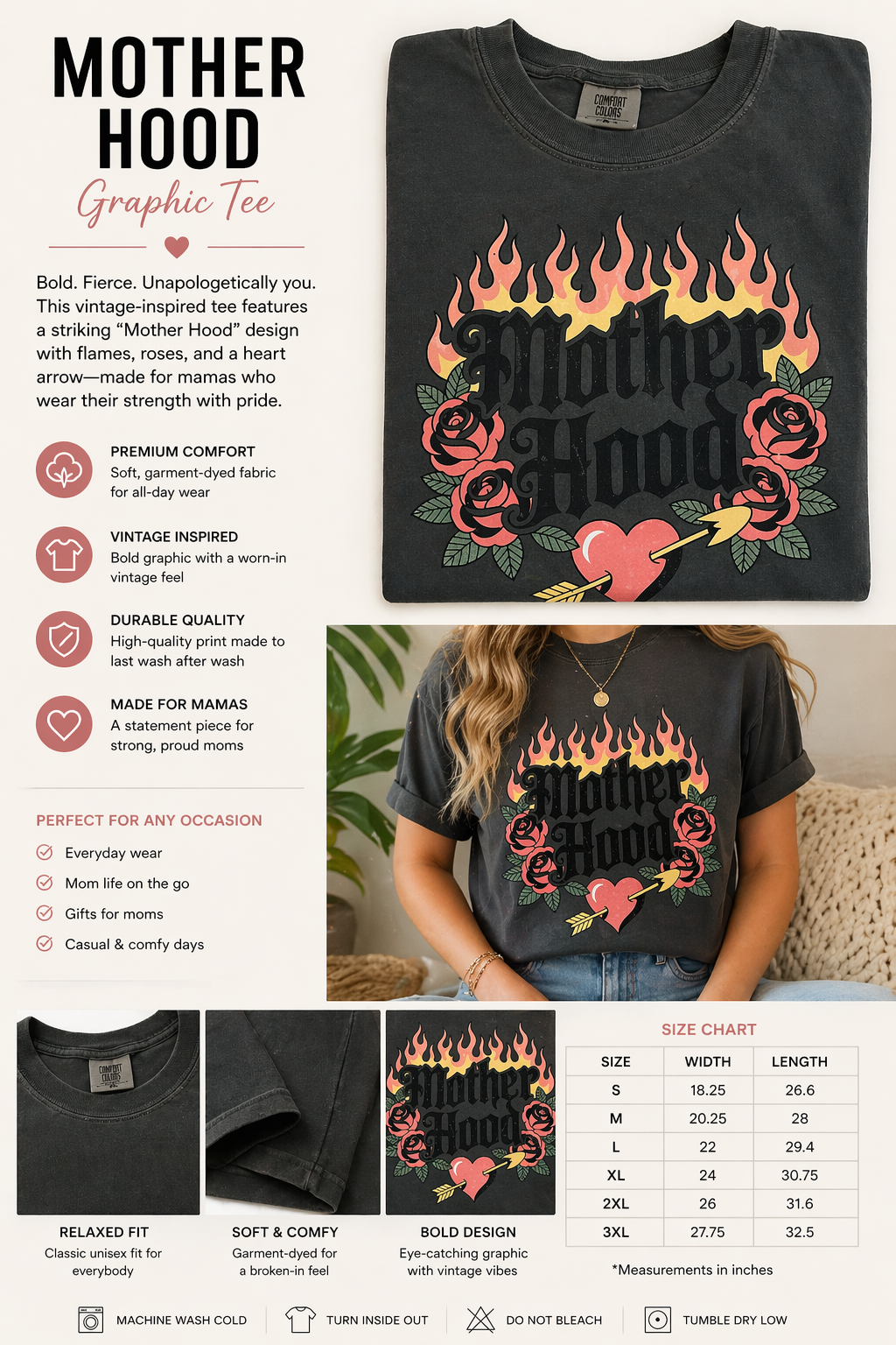 Motherhood Graphic Shirt