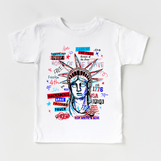 Kids Statue Of Liberty Shirt