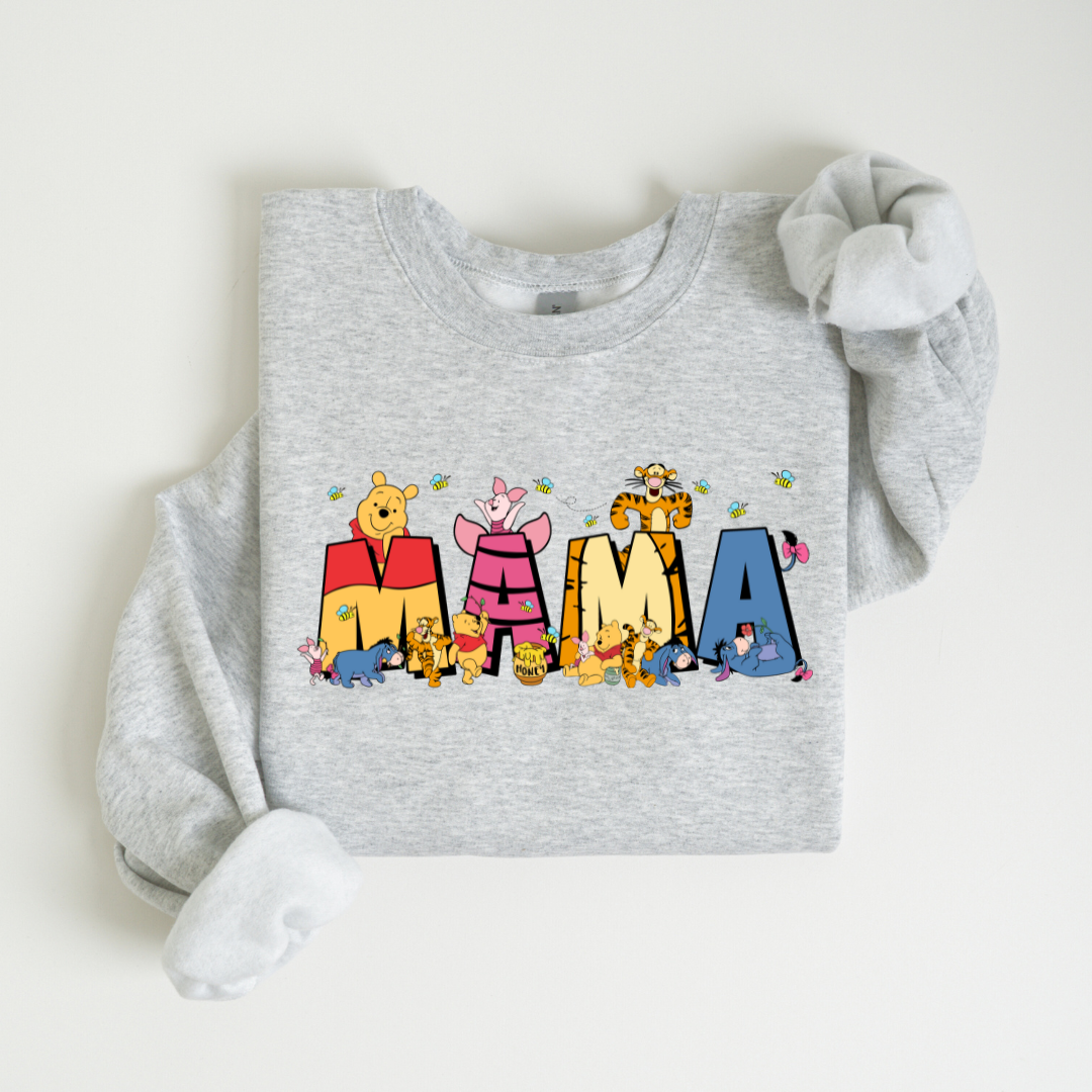 Mama Pooh Bear Sweater