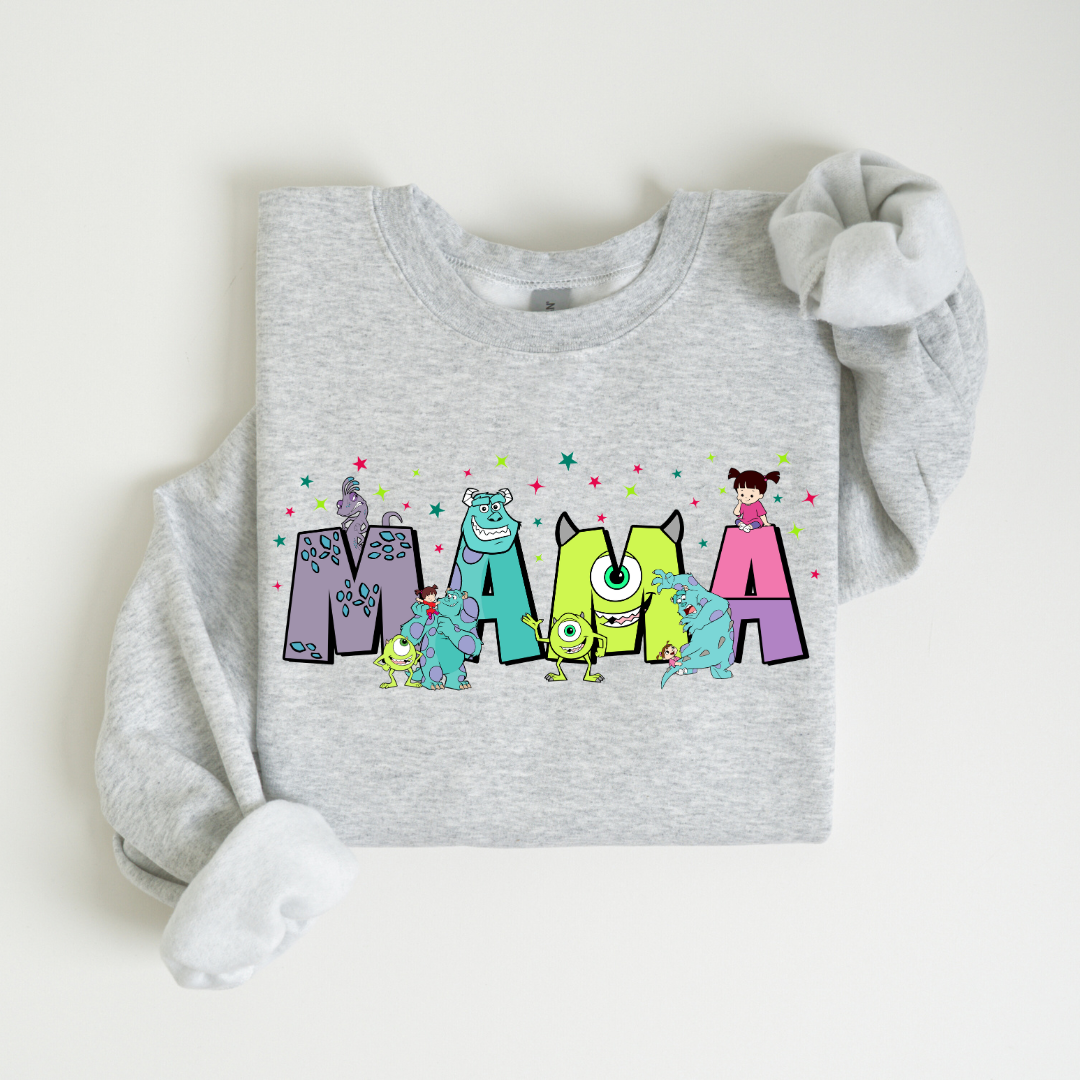 Mama Monsters Inc Sweater