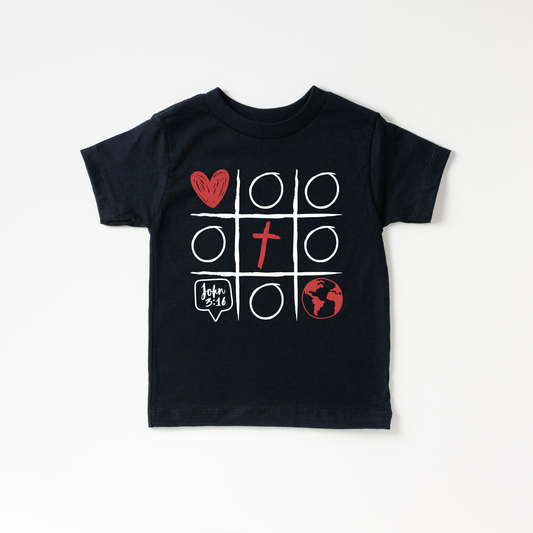 Kids Valentines Faith Graphic Shirt